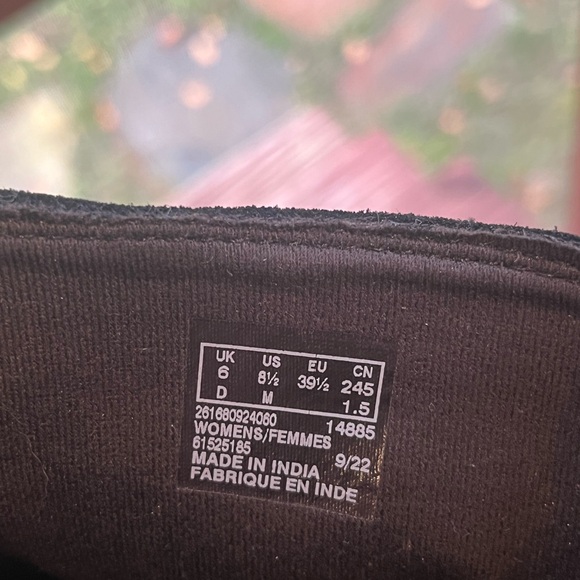 Clarks black suede riding boot in excellent condition - Picture 6 of 6